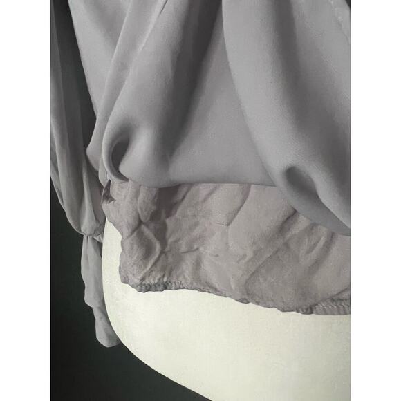 Pink Lily Woman’s Romantic Long Sleeve Ruffled Off The Shoulder Blouse- Size S - Picture 9 of 9